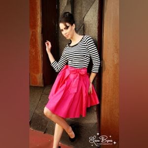 Hot Pink Pinup Couture Skirt Large